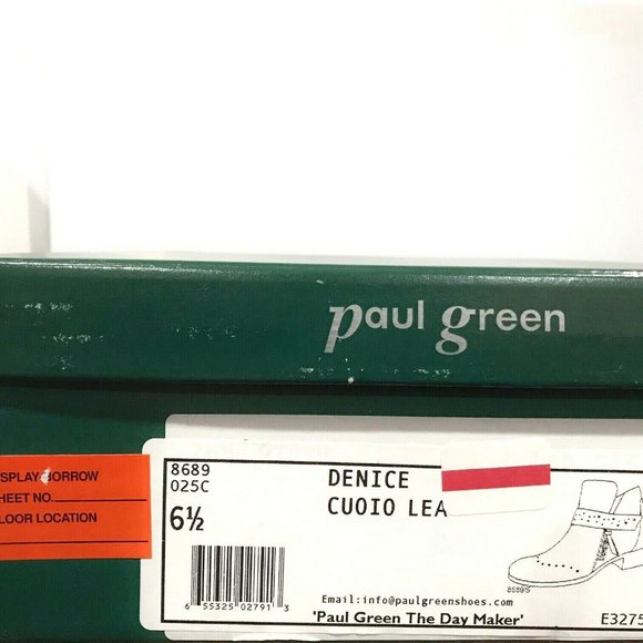 Paul Green Women's Denice Ankle Western Boots 6.5 - Picture 7 of 7